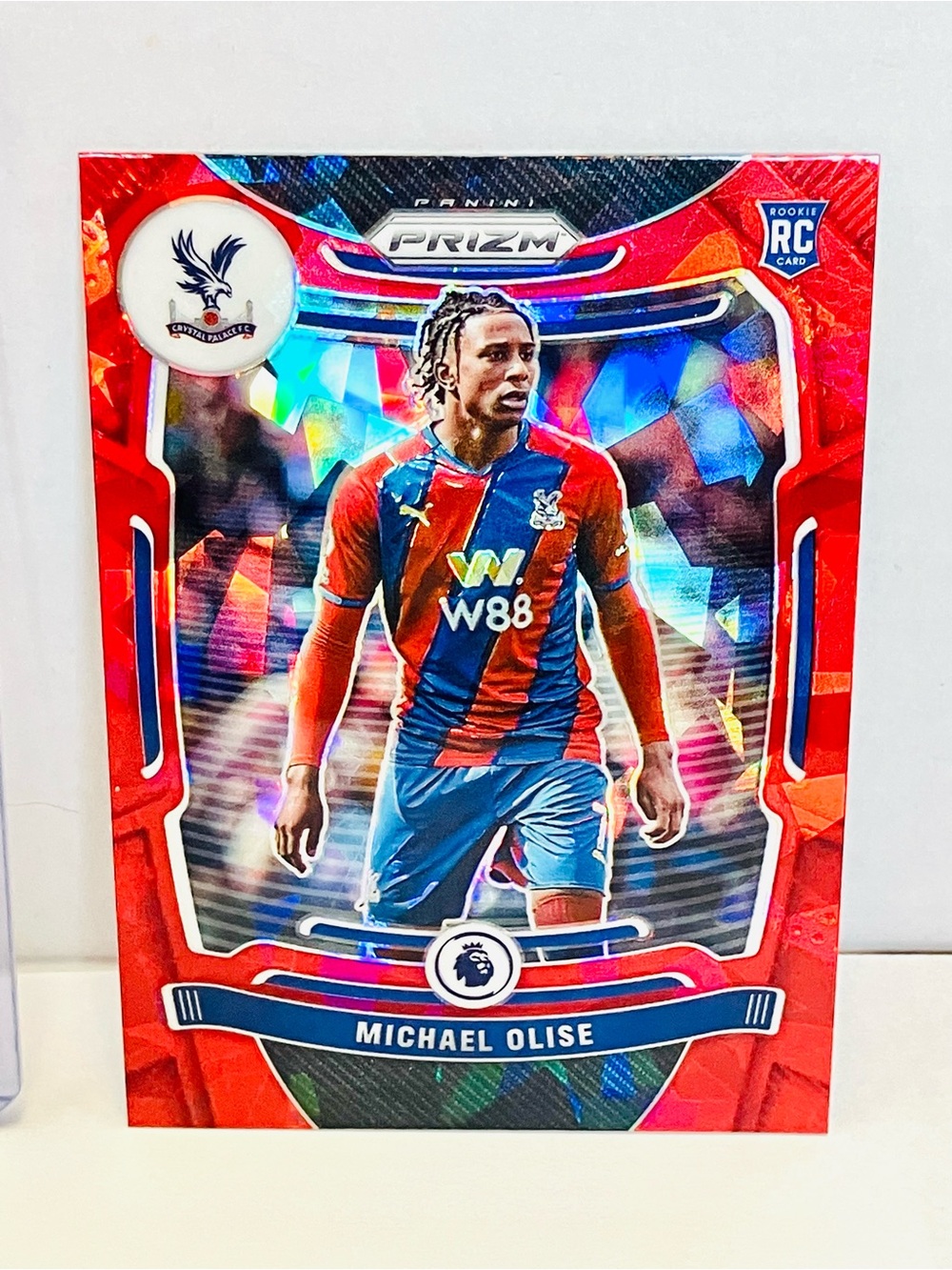 Panini 2021-22 Prizm Premier Michael Olise #296 Red Prizm RC Read Description